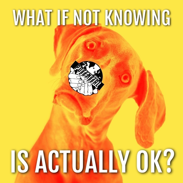 What if not knowing is actually ok?